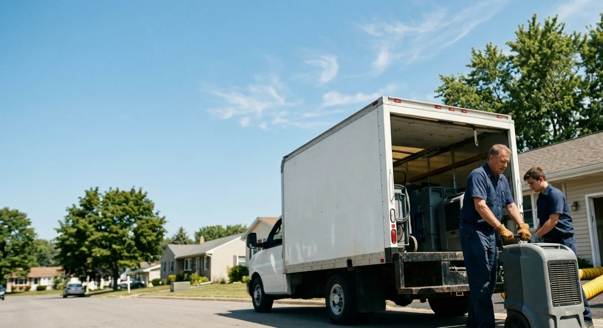Water Damage Cleanup in Arlington, IN near me